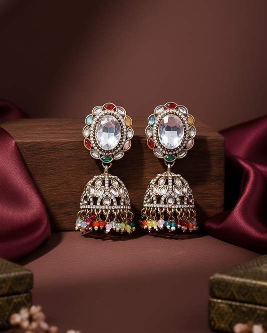 Multi Seher Premium Jhumki Earring
