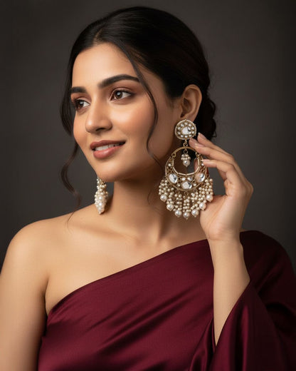 Sheen Premium Designer Statement Earring