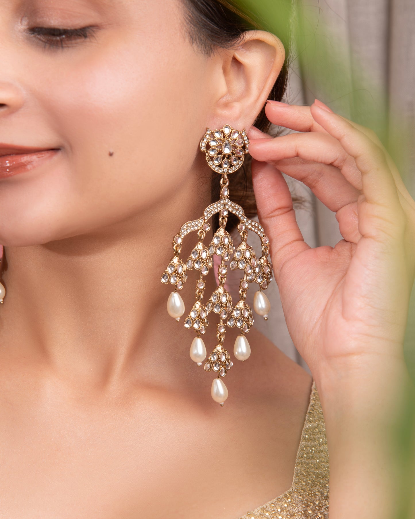 Pre Order Ahsas Designer Premium Earring