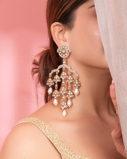 Pre Order Ahsas Designer Premium Earring