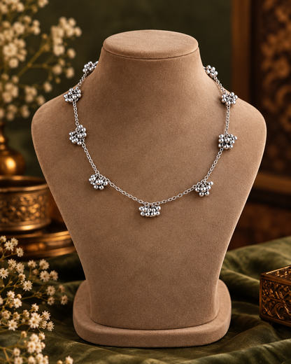 Kesarika Oxidised Necklace