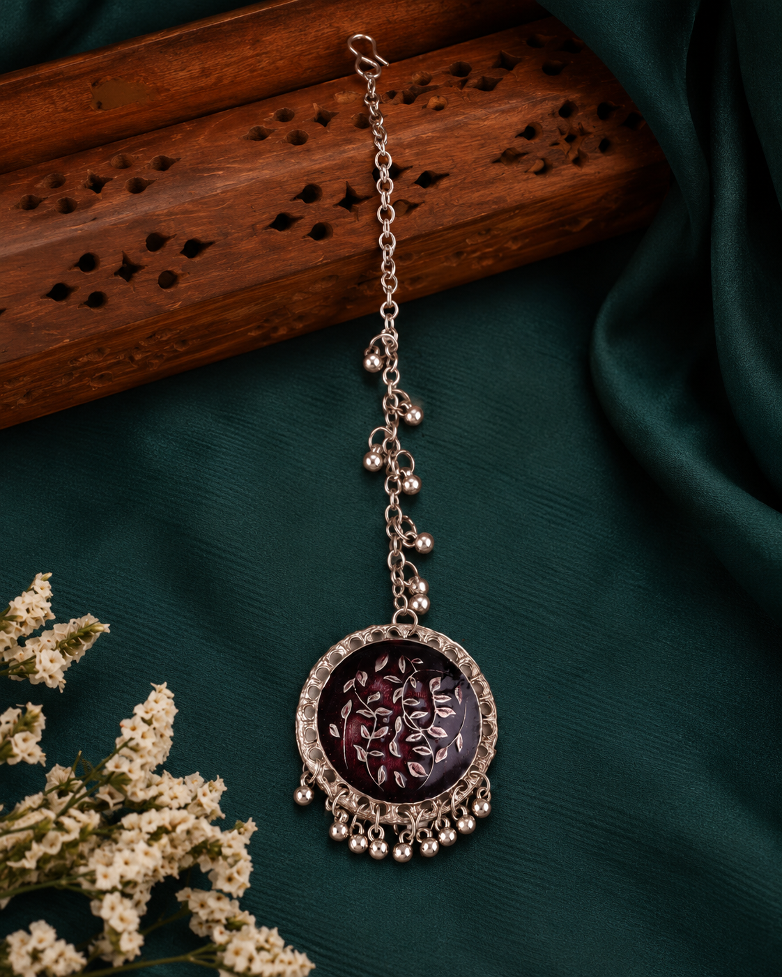 Nayzara Oxidised Teeka
