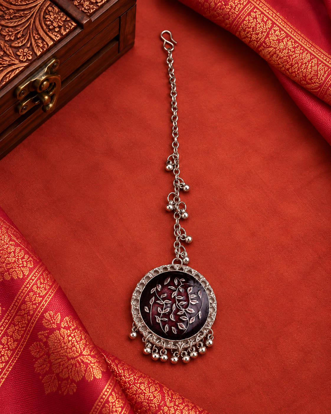Nayzara Oxidised Teeka