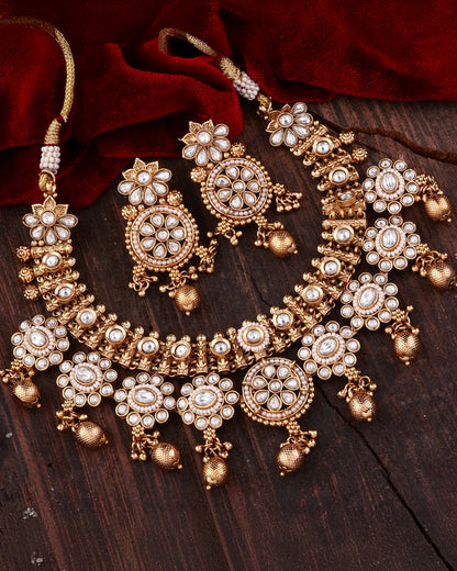 Sita Rajwada Necklace Set with Earring
