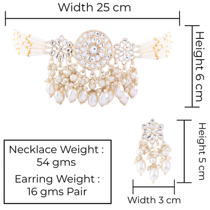 Siyah Choker Set