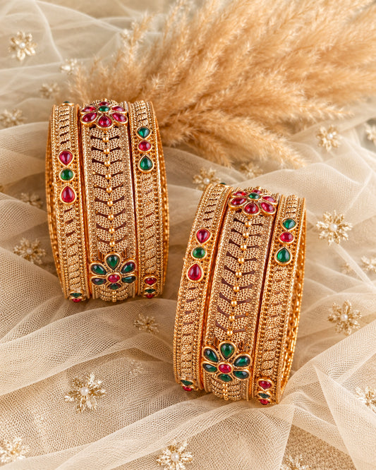 Swanandi Rajwada Lookalike Bangle Set