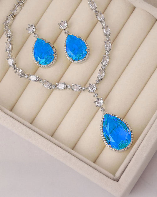 Turquoise Deepika Padukone Oscar Set