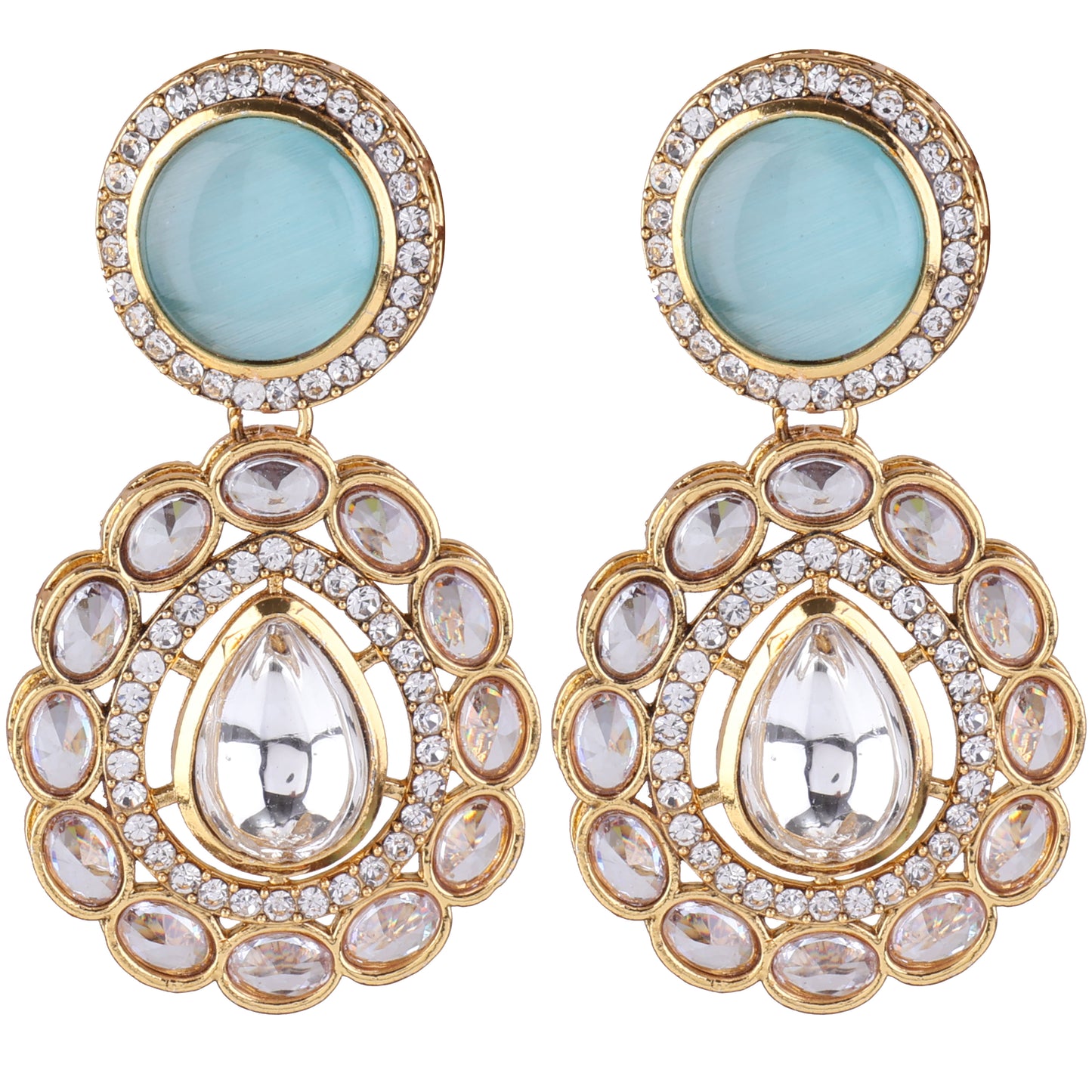 Turquoise Oshini Designer Earring