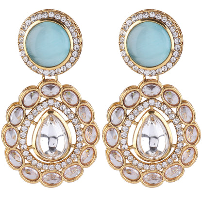 Turquoise Oshini Designer Earring