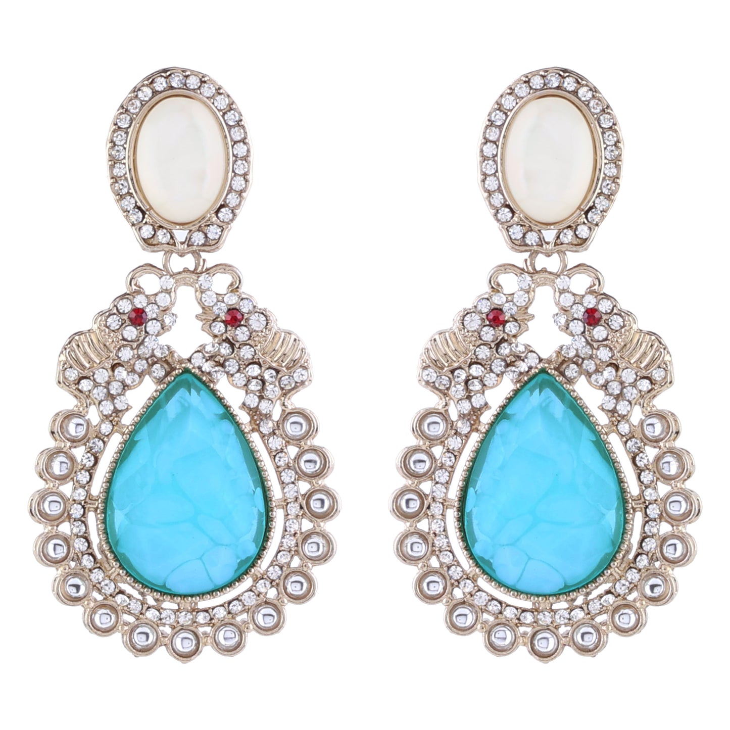 Turquoise Daniel Zircon Earring