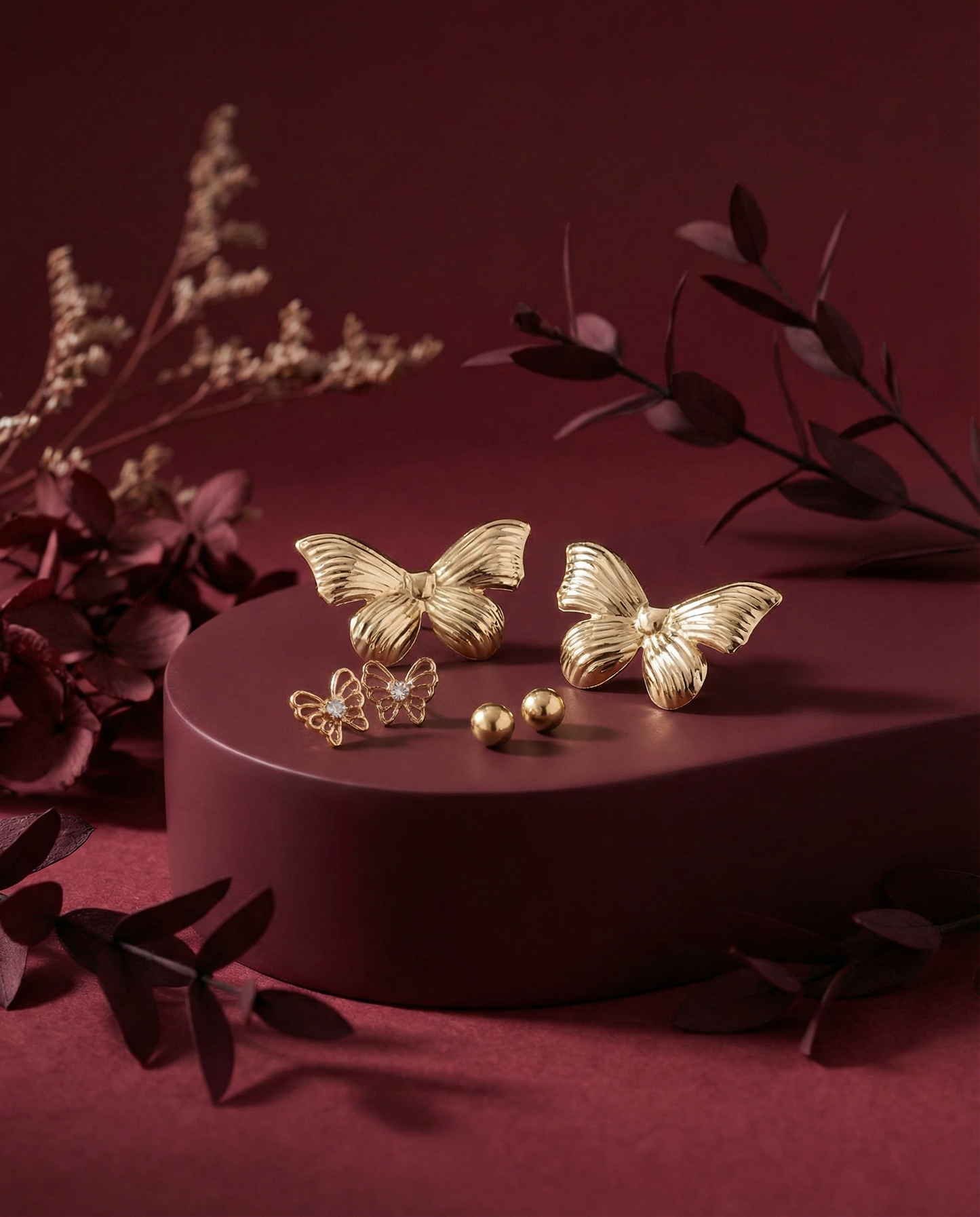 Harin Voguish Earring - Set of 3