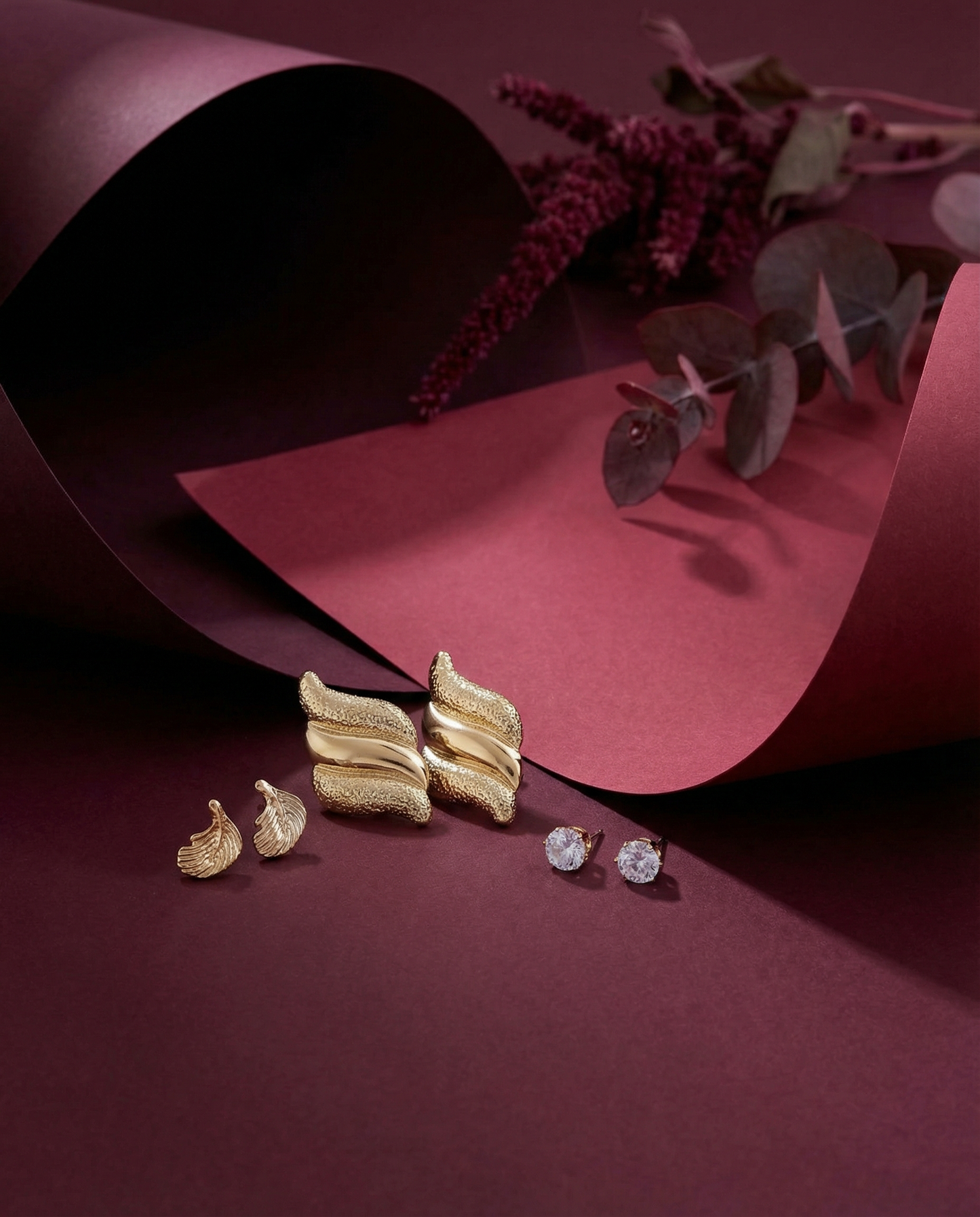 Narae Voguish Earring - Set of 3