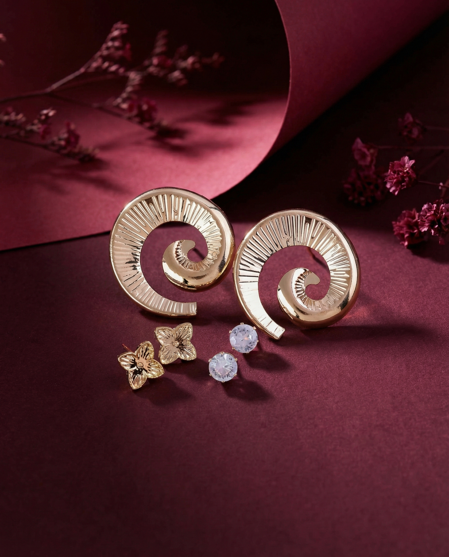 Eve Voguish Earring - Set of 3