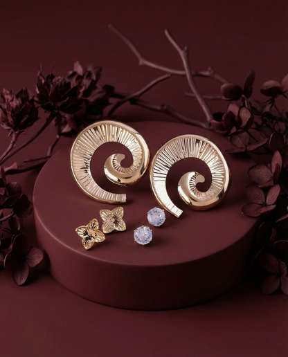 Eve Voguish Earring - Set of 3