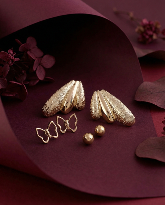 Hani Voguish Earring - Set of 3