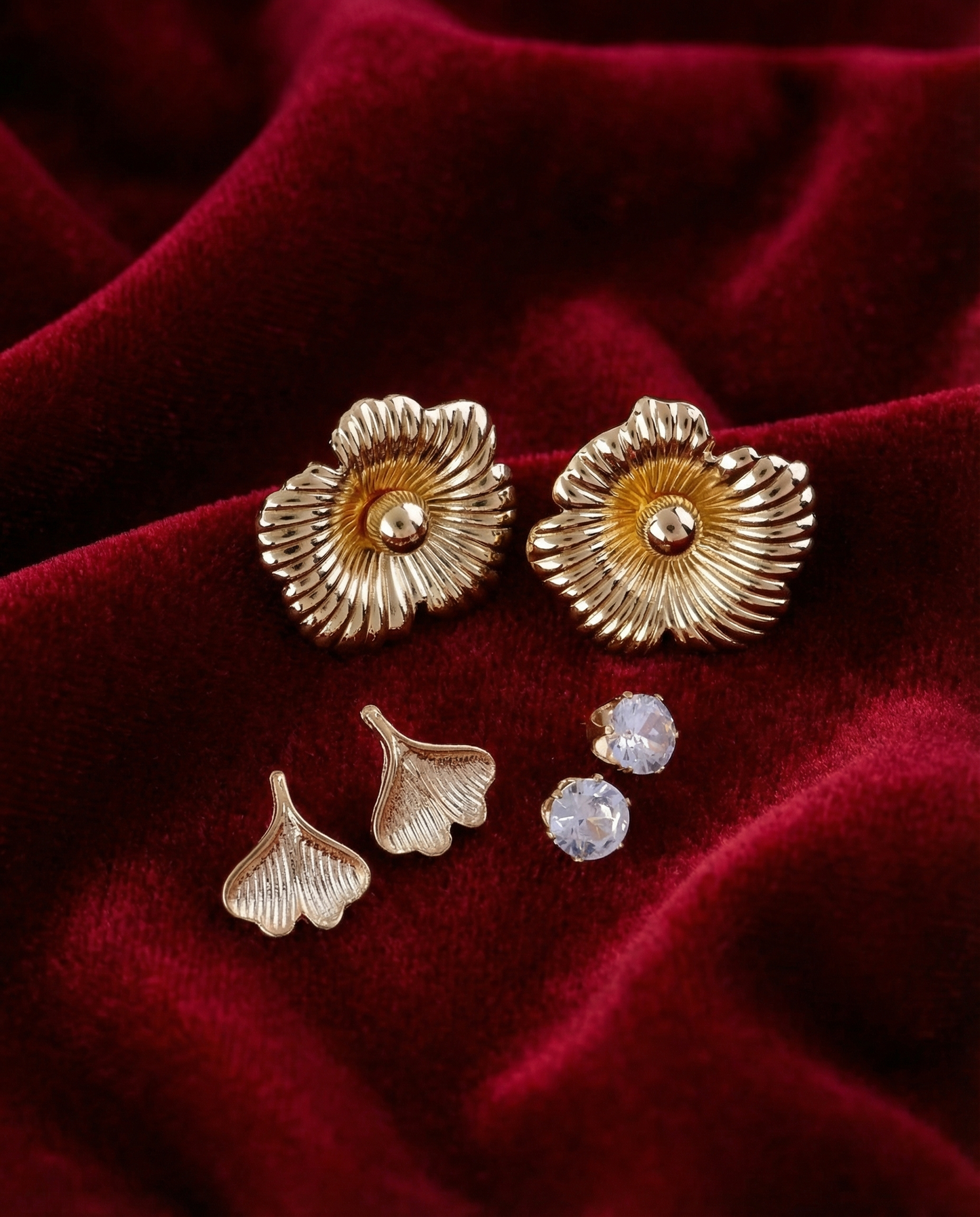 Jiyoon Voguish Earring - Set of 3