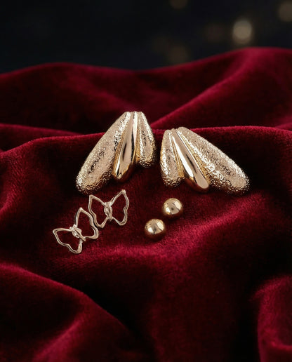 Hani Voguish Earring - Set of 3