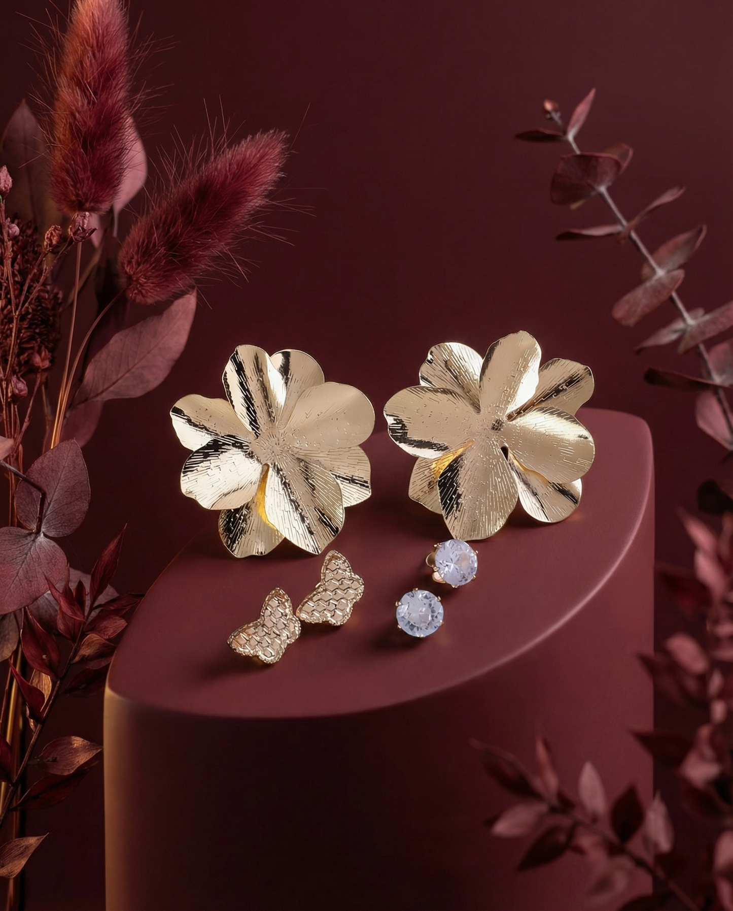 Sian Voguish Earring - Set of 3