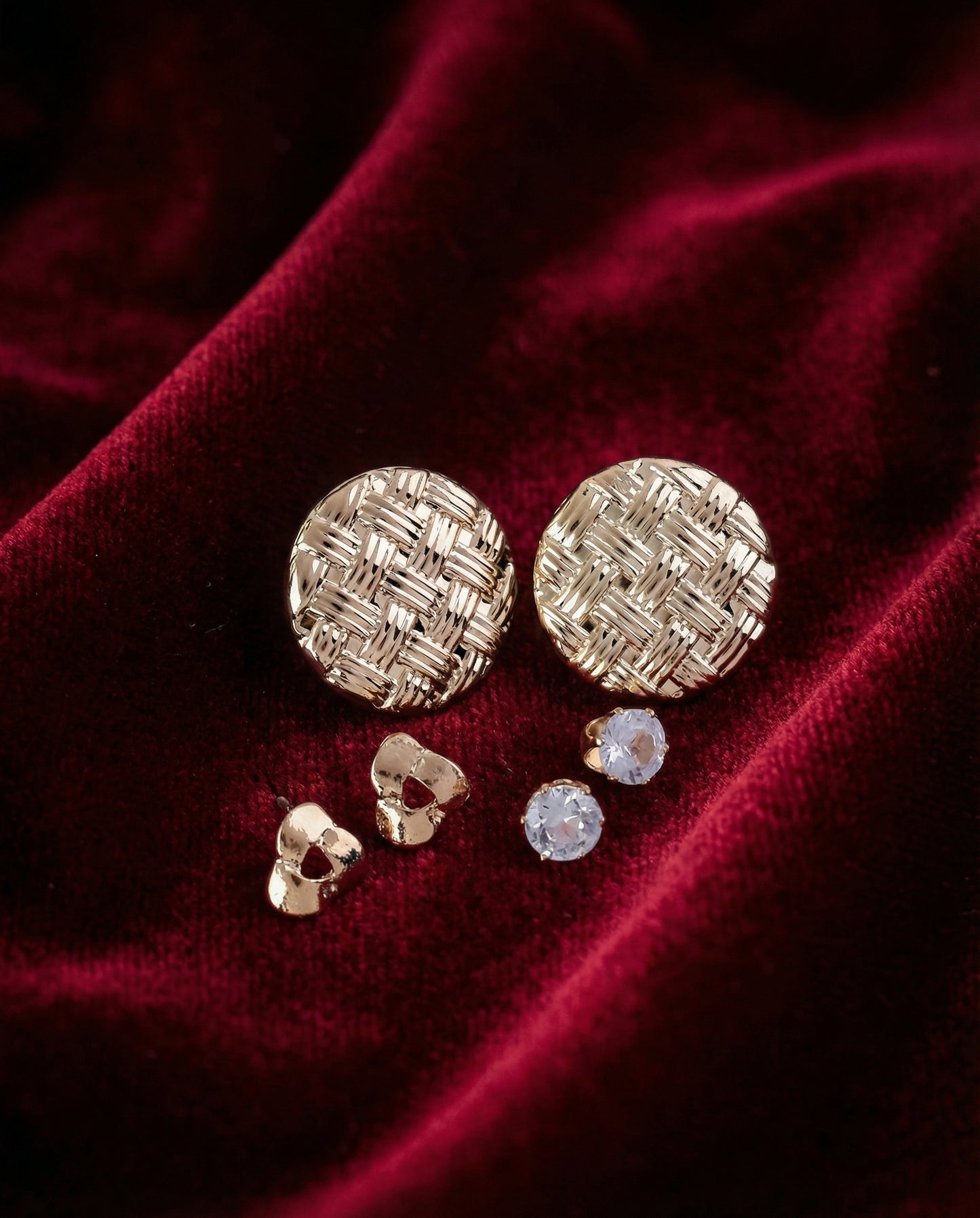 Minju Voguish Earring - Set of 3