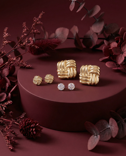 Minseo Voguish Earring - Set of 3