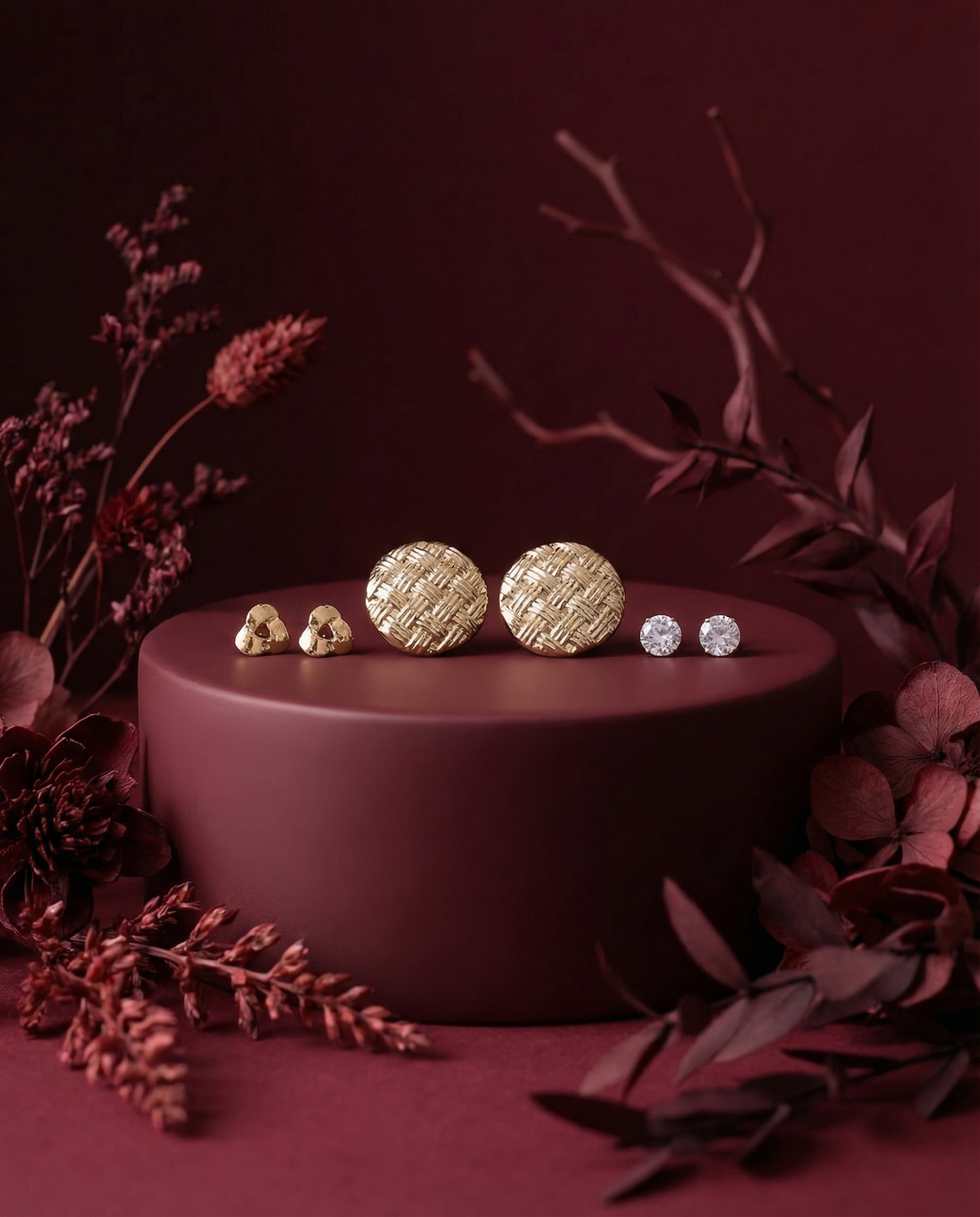 Minju Voguish Earring - Set of 3