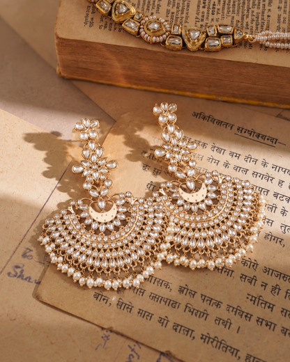 Ivory Keerat Bollywood Inspired Chandbali
