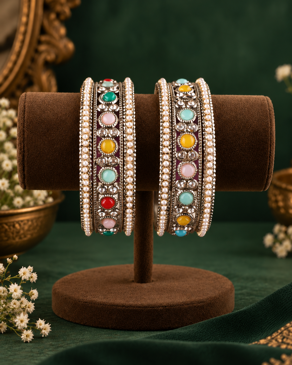 Multi Shubhangi Bangle Set