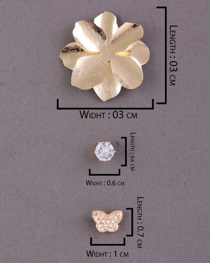 Sian Voguish Earring - Set of 3