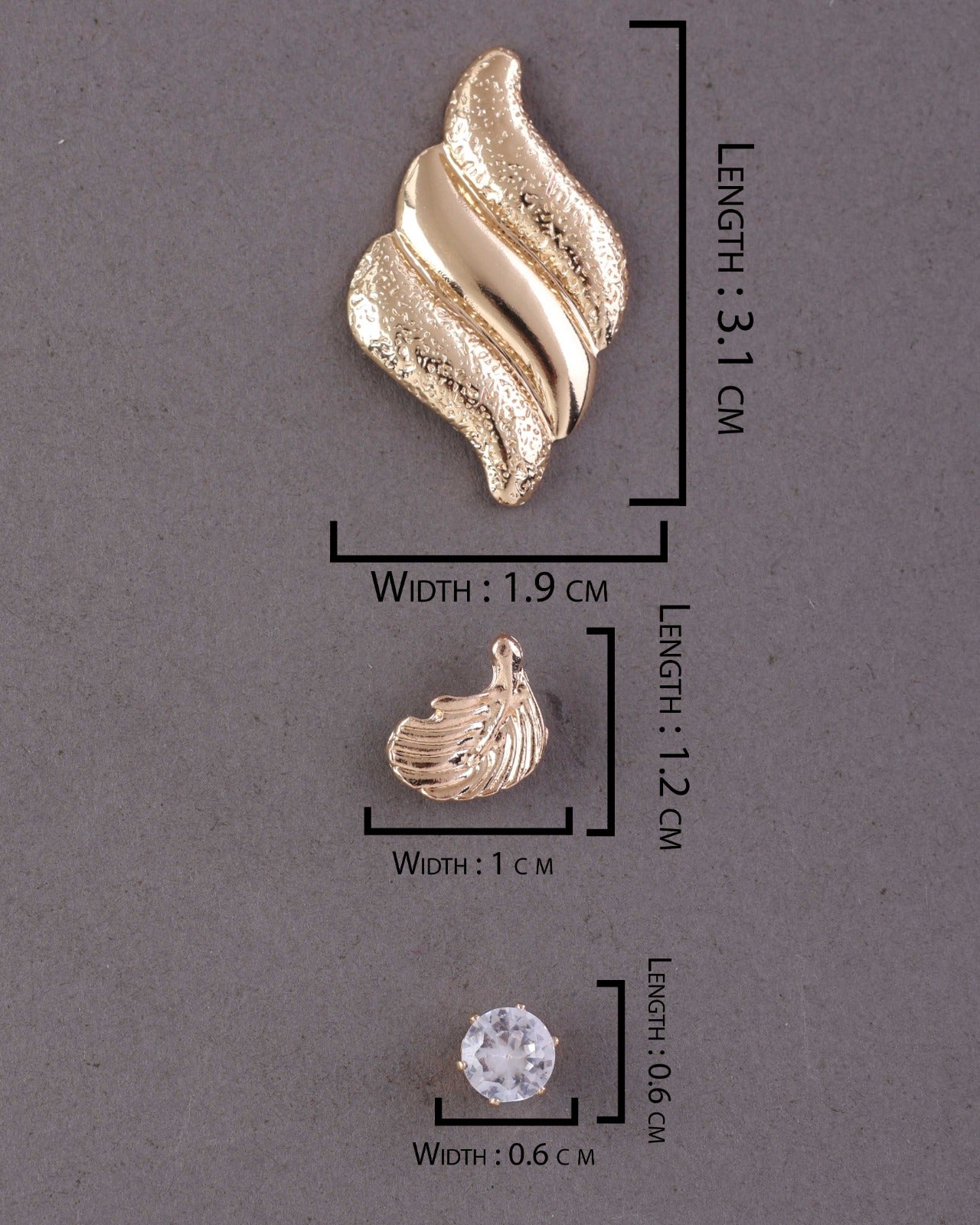 Narae Voguish Earring - Set of 3