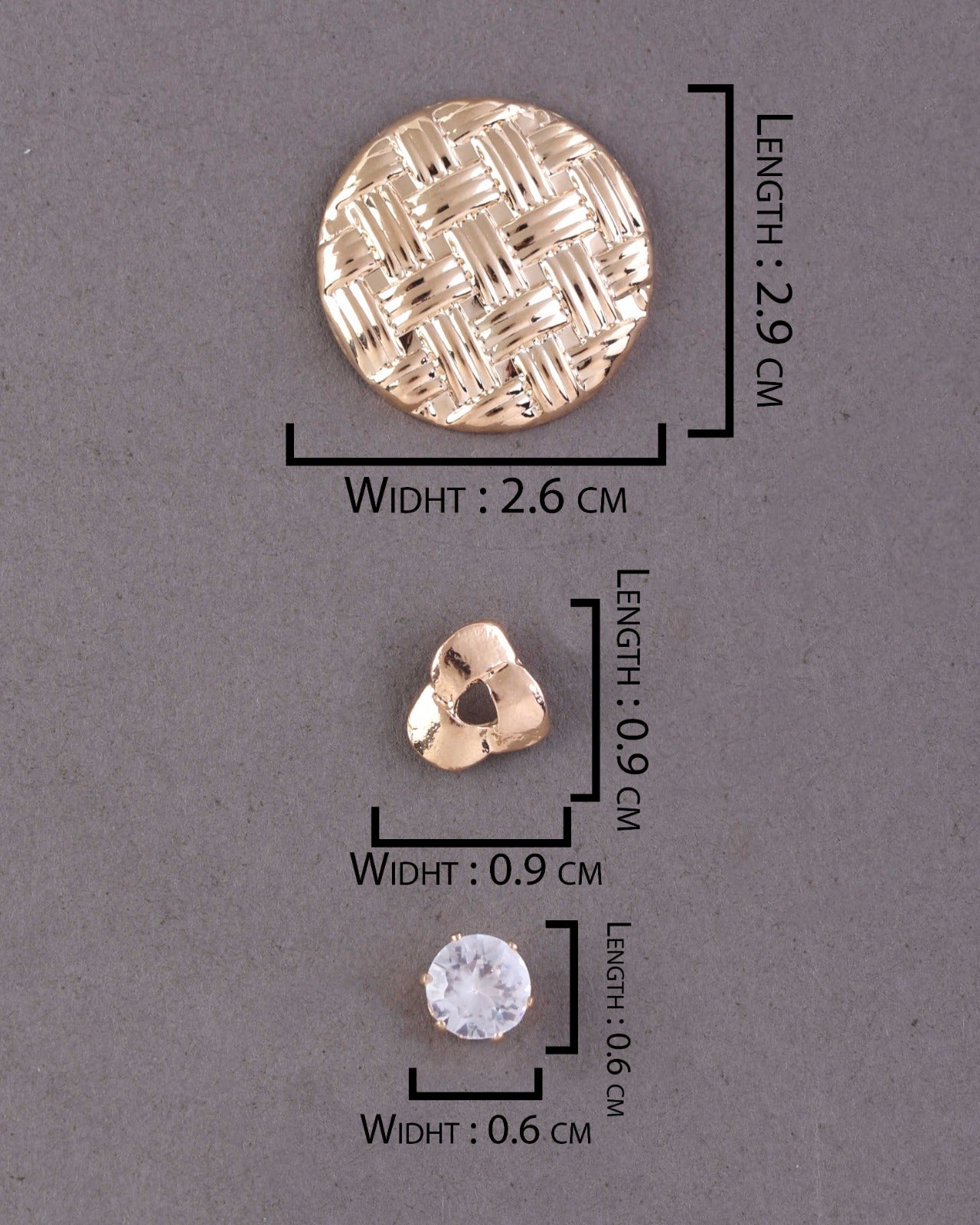 Minju Voguish Earring - Set of 3