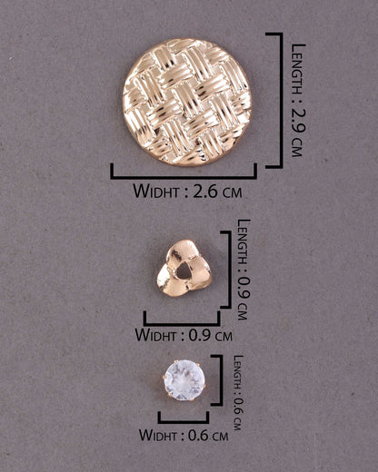 Minju Voguish Earring - Set of 3
