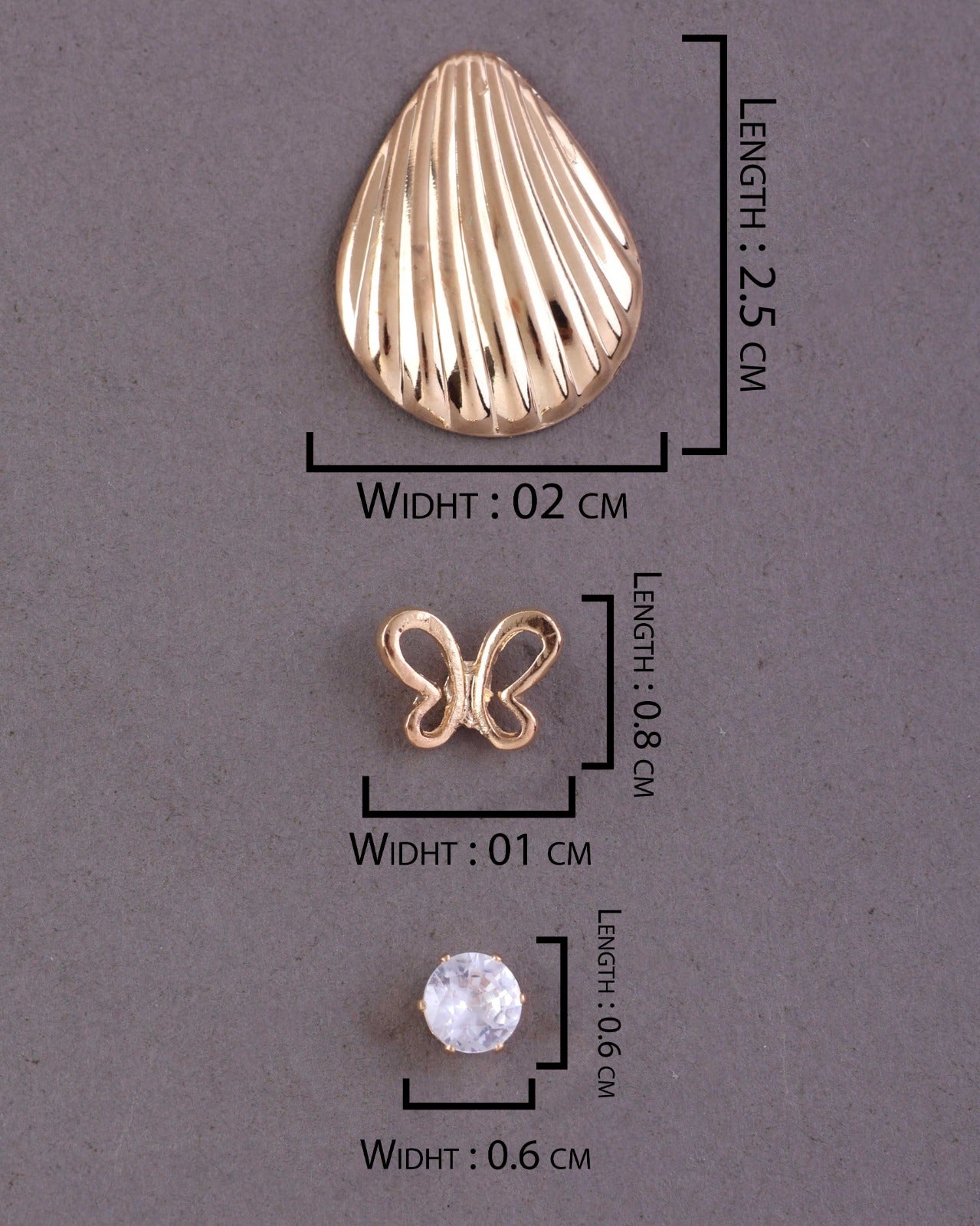 Yerin Voguish Earring - Set of 3