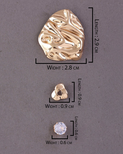 Somin Voguish Earring - Set of 3