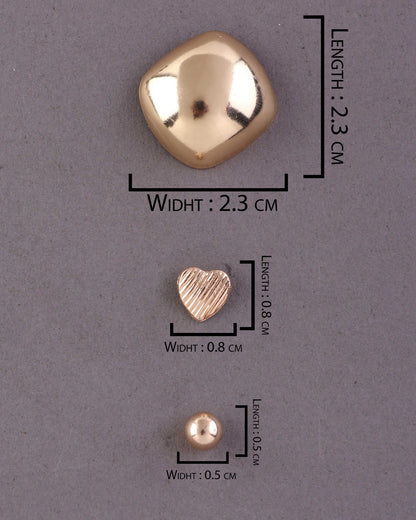 Noel Voguish Earring - Set of 3