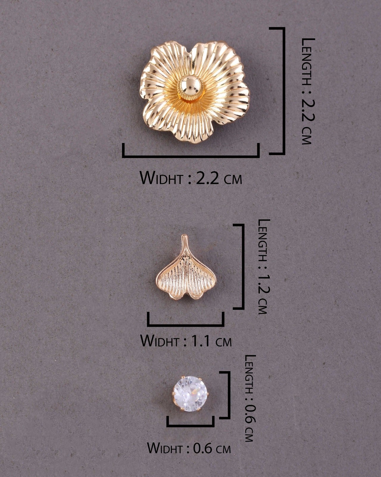 Jiyoon Voguish Earring - Set of 3