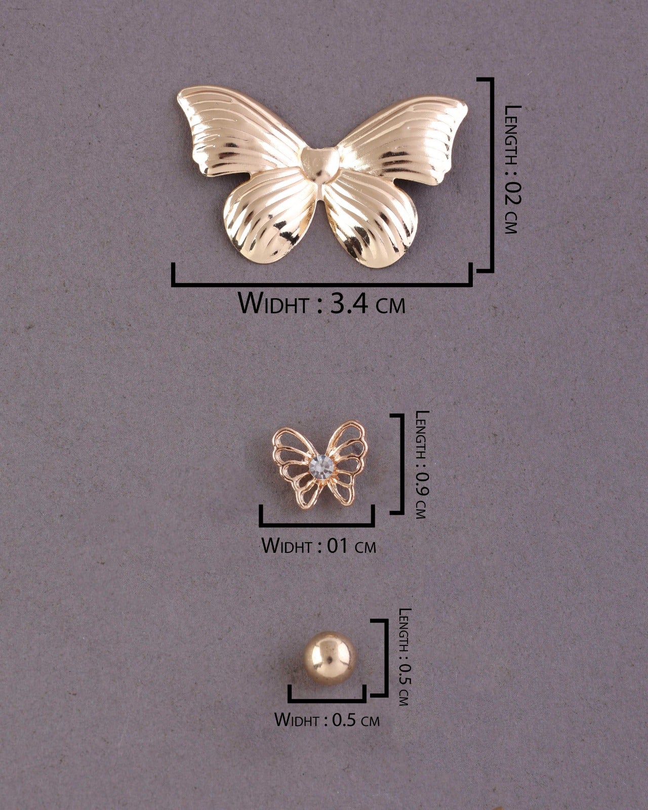 Harin Voguish Earring - Set of 3