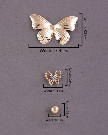 Harin Voguish Earring - Set of 3