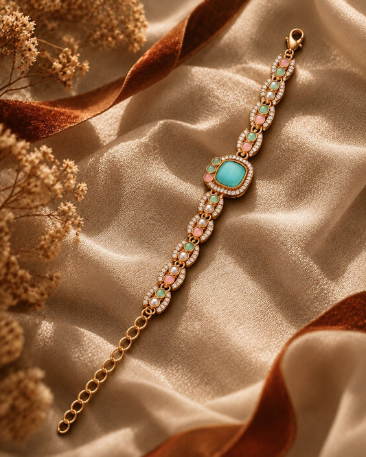 Pastel Pranvika Indo Western Bracelet