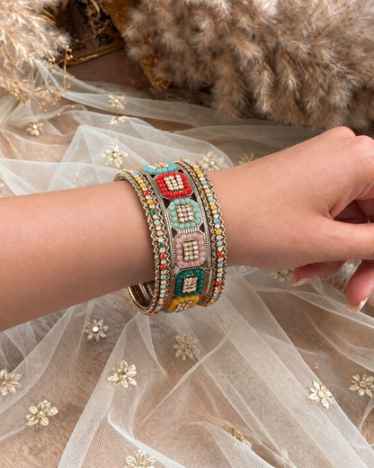Multi Avera Heritage Bangle Set