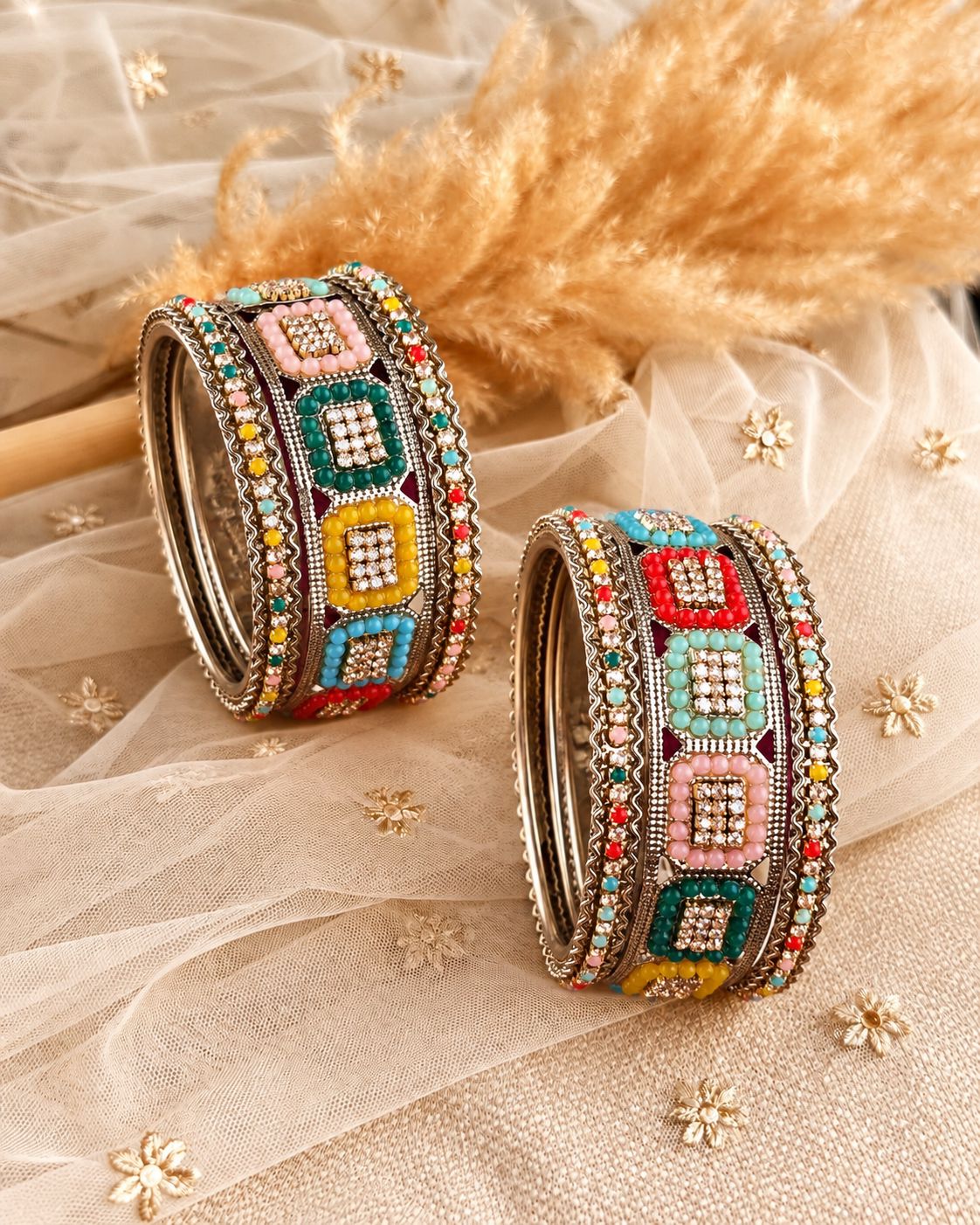 Multi Avera Heritage Bangle Set