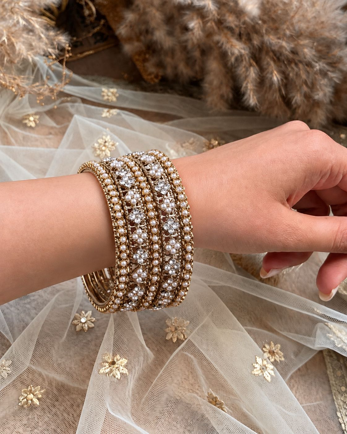 Anuradha Bangle Set