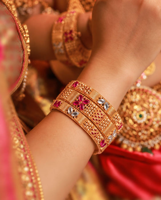 Aamodini Rajwada Lookalike Bangle Set