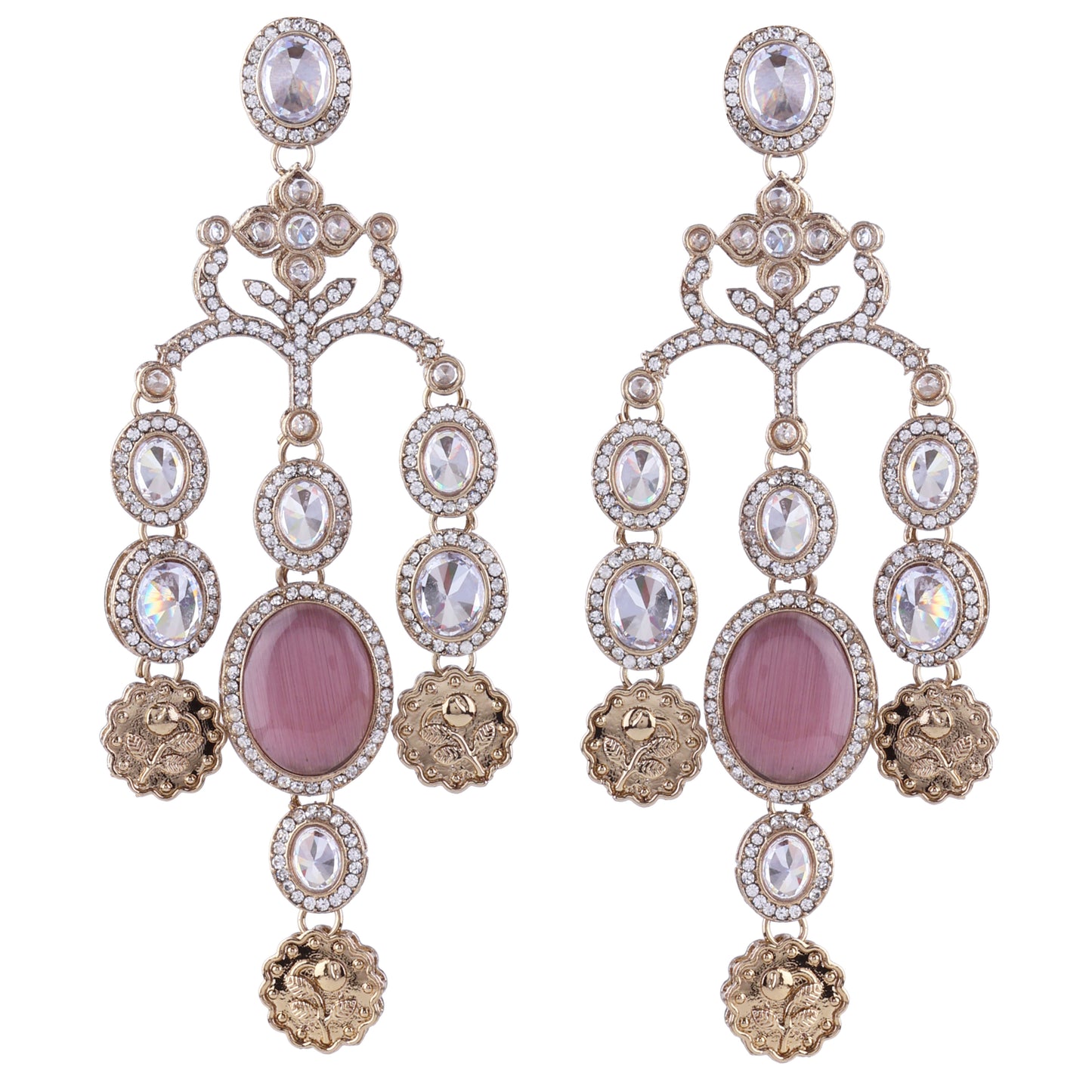 Wine Kiara Designer Earring