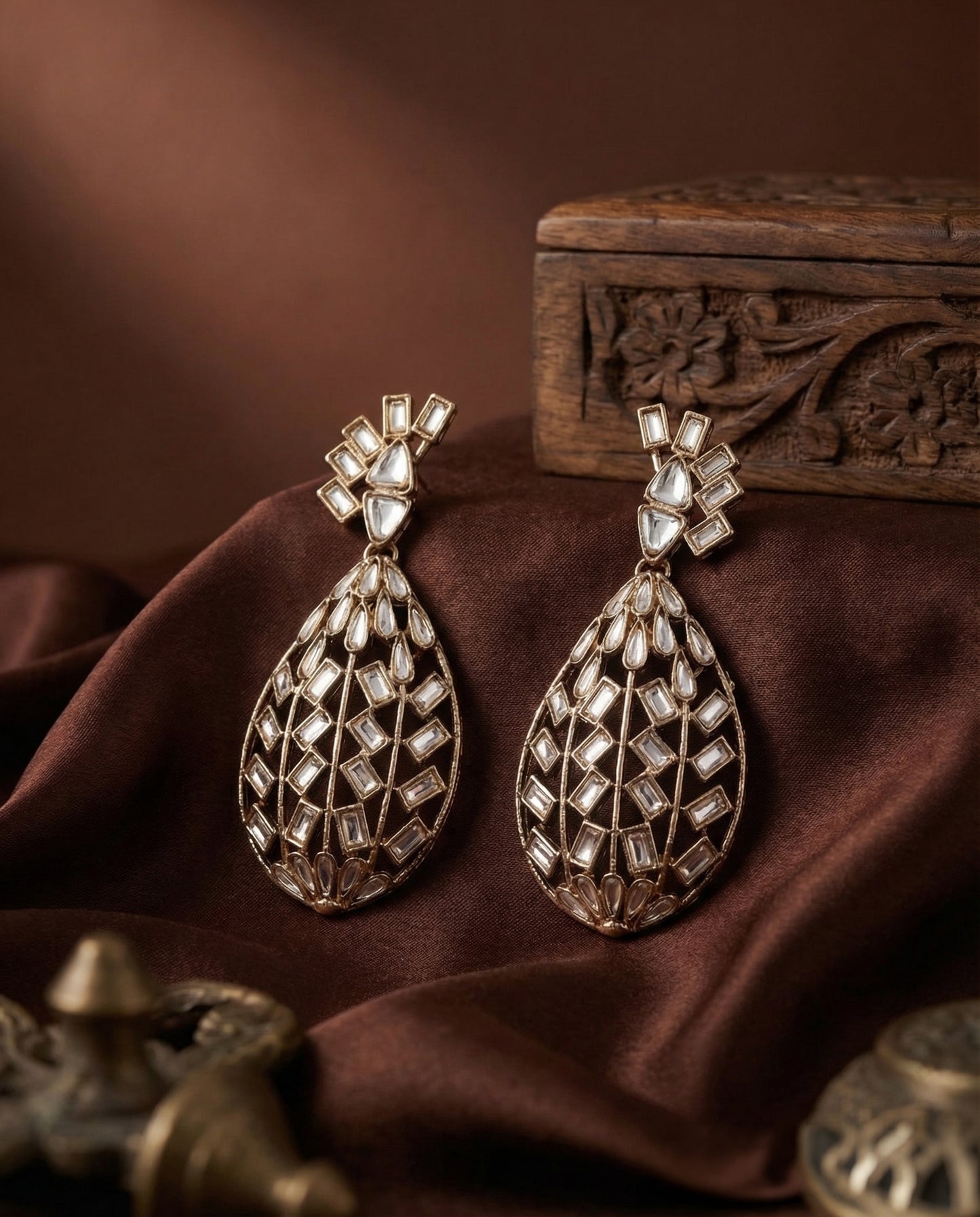 Arafta Kundan Earring