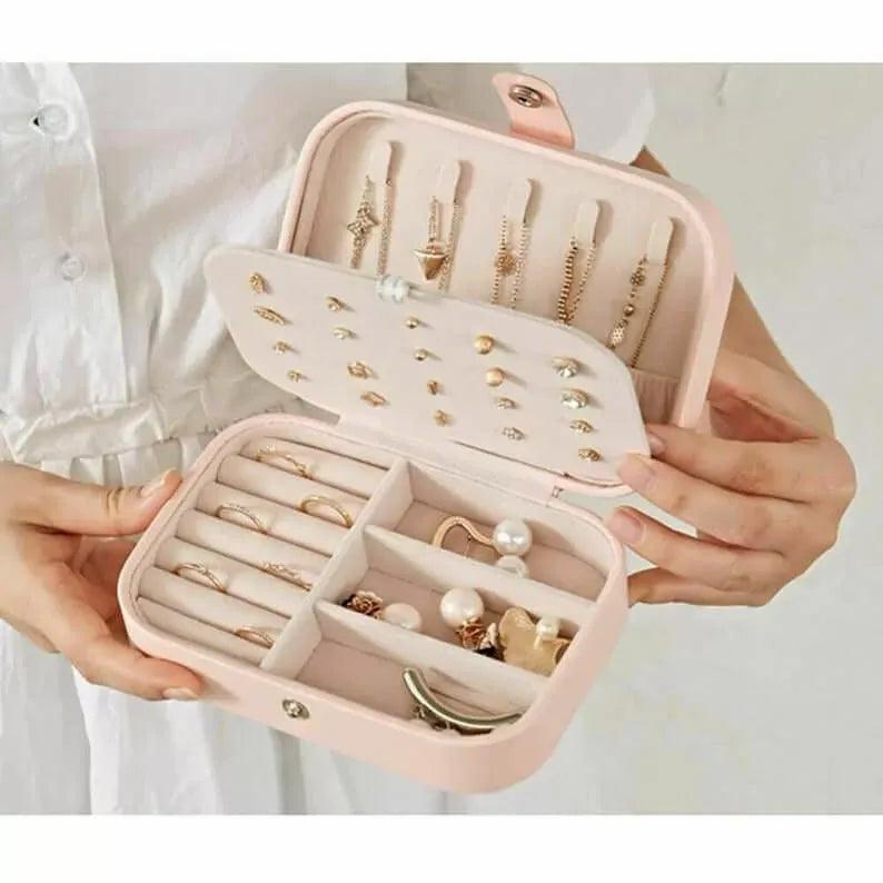 Blush Travel Jewellery Organiser