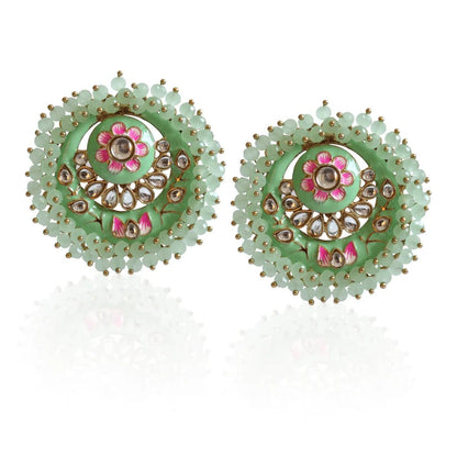 Mint Green Ashu Meena Stud