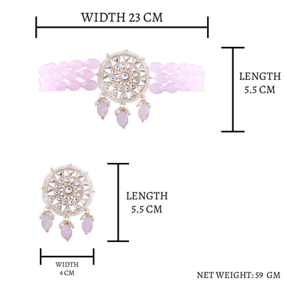 Blush Arshi Choker Set