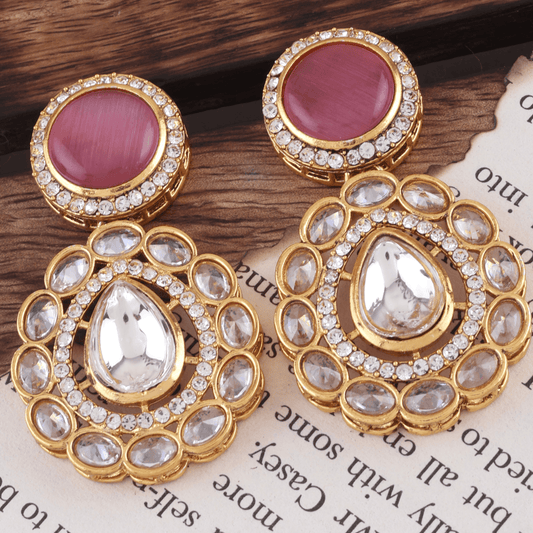 Blush Oshini Designer Earring