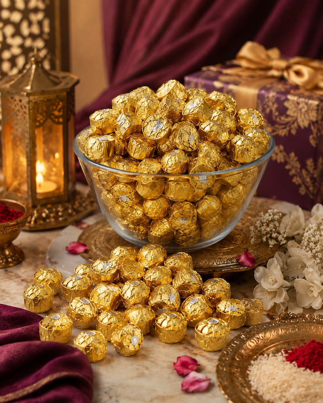 Golden Bliss Chocolates