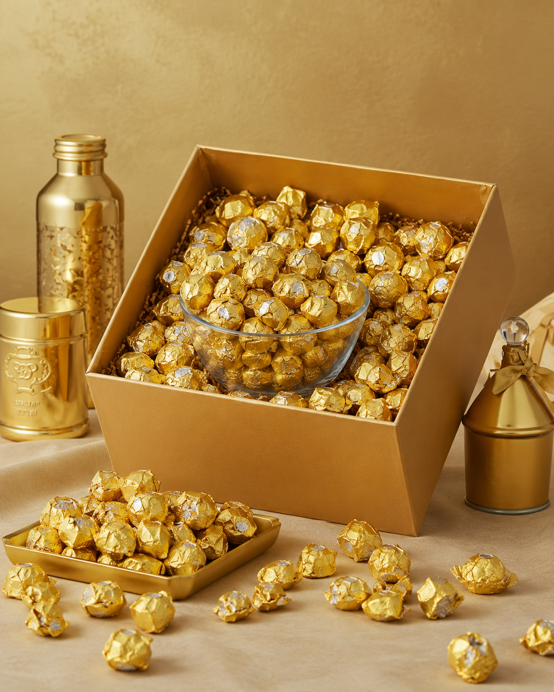 Golden Bliss Chocolates
